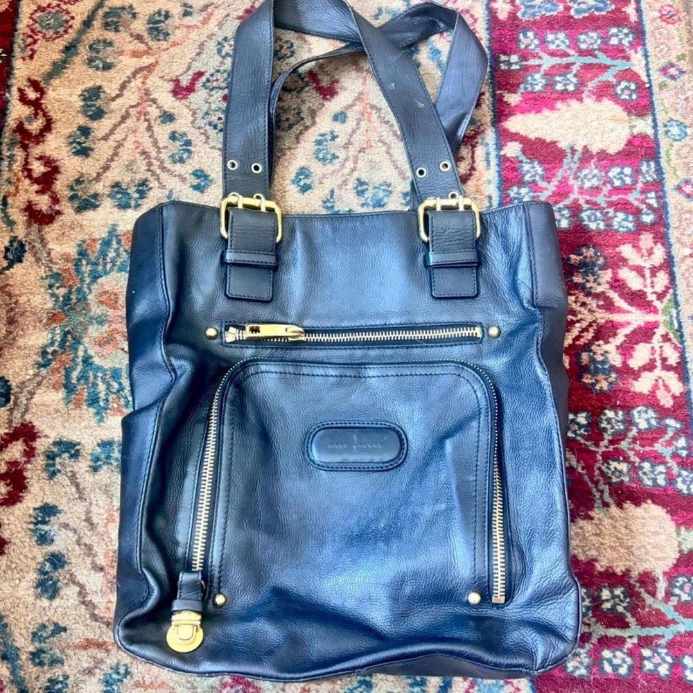 Marc Jacobs Black Leather Bag